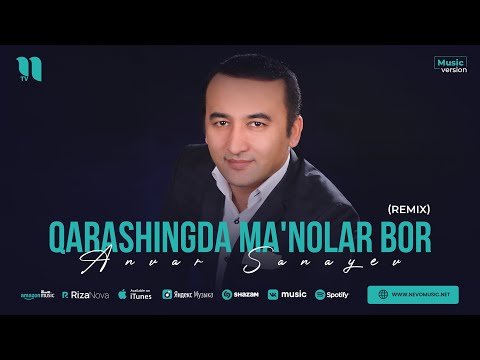 Anvar Sanayev - Qarashingda Ma'nolar Bor Remix фото